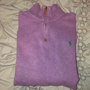 Purple Ralph Quarter Zip